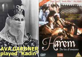 Ava Gardner played Kadin in HAREM