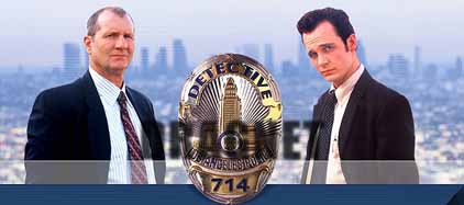 From DRAGNET: Starring Ed O'Neill as Sgt. Joe Friday and Ethan Embry as Det. Frank Smith 