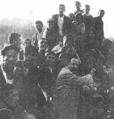 William Saroyan with Turkish villagers